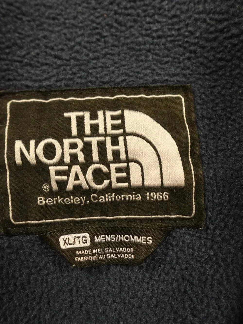 The North Face Denali Fleece Jacket Men’s XL Navy Polartec Outdoor‎ Hiking